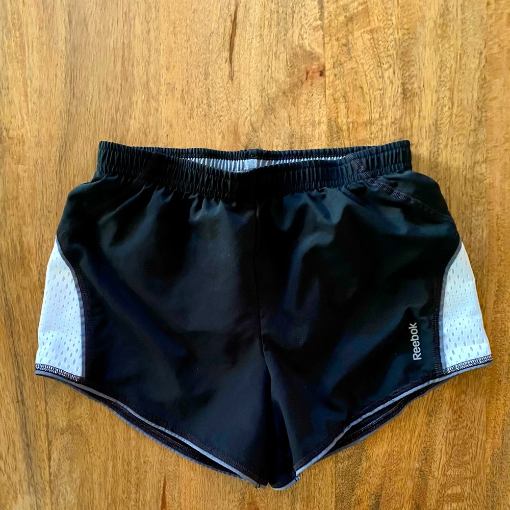 Reebok Girls Black Running Shorts size Small